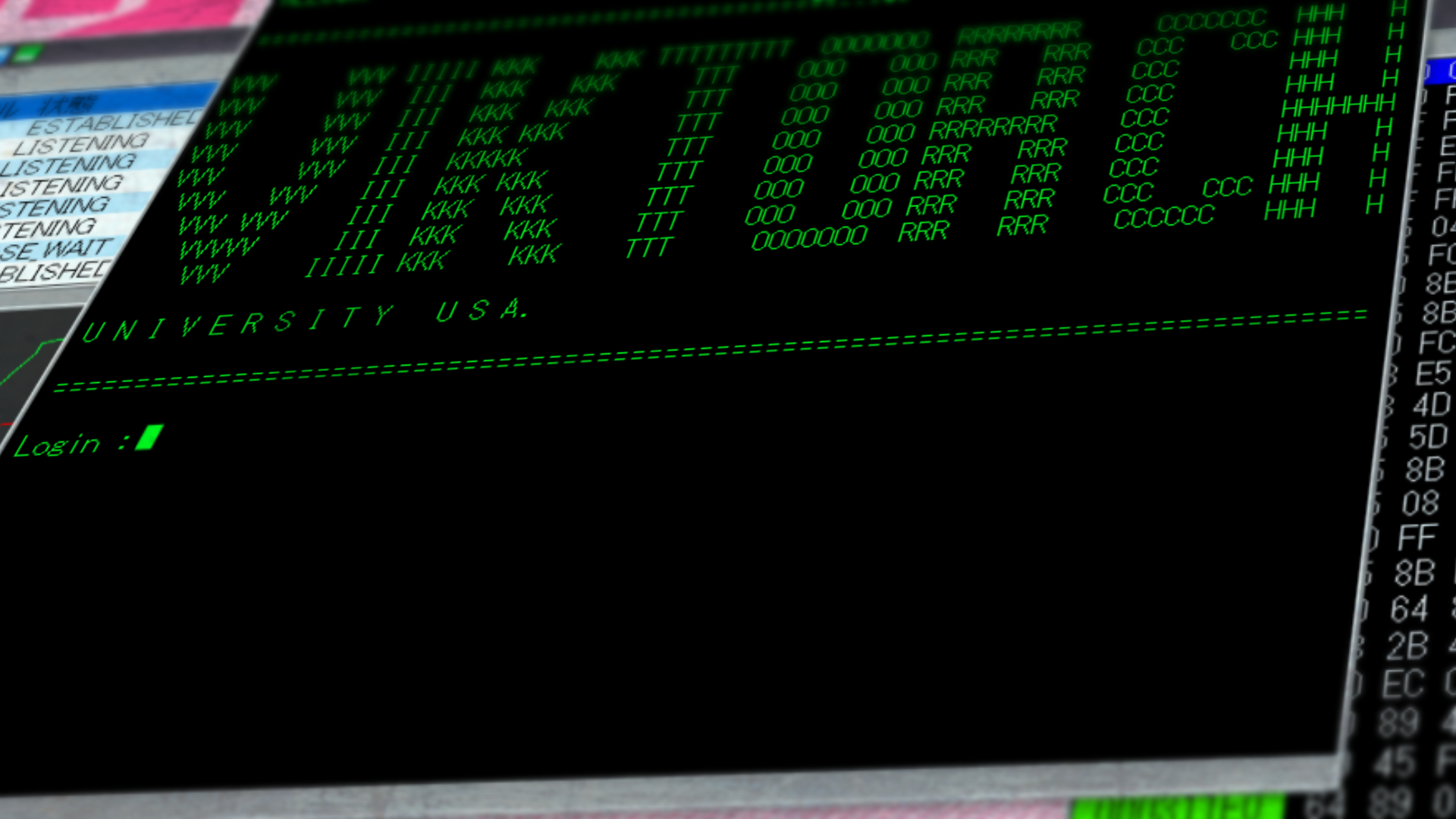 Amadeus AI System Terminal — Steins;Gate 0 Viktor Chondria University